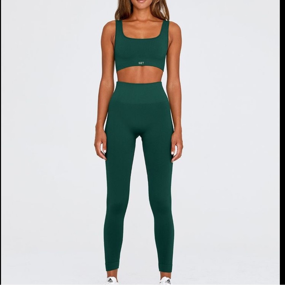 SET ACTIVE SculptFlex Leggings in Mojito (size Small)
